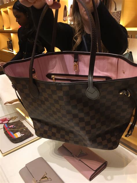 authentic louis Vuitton Bag inside